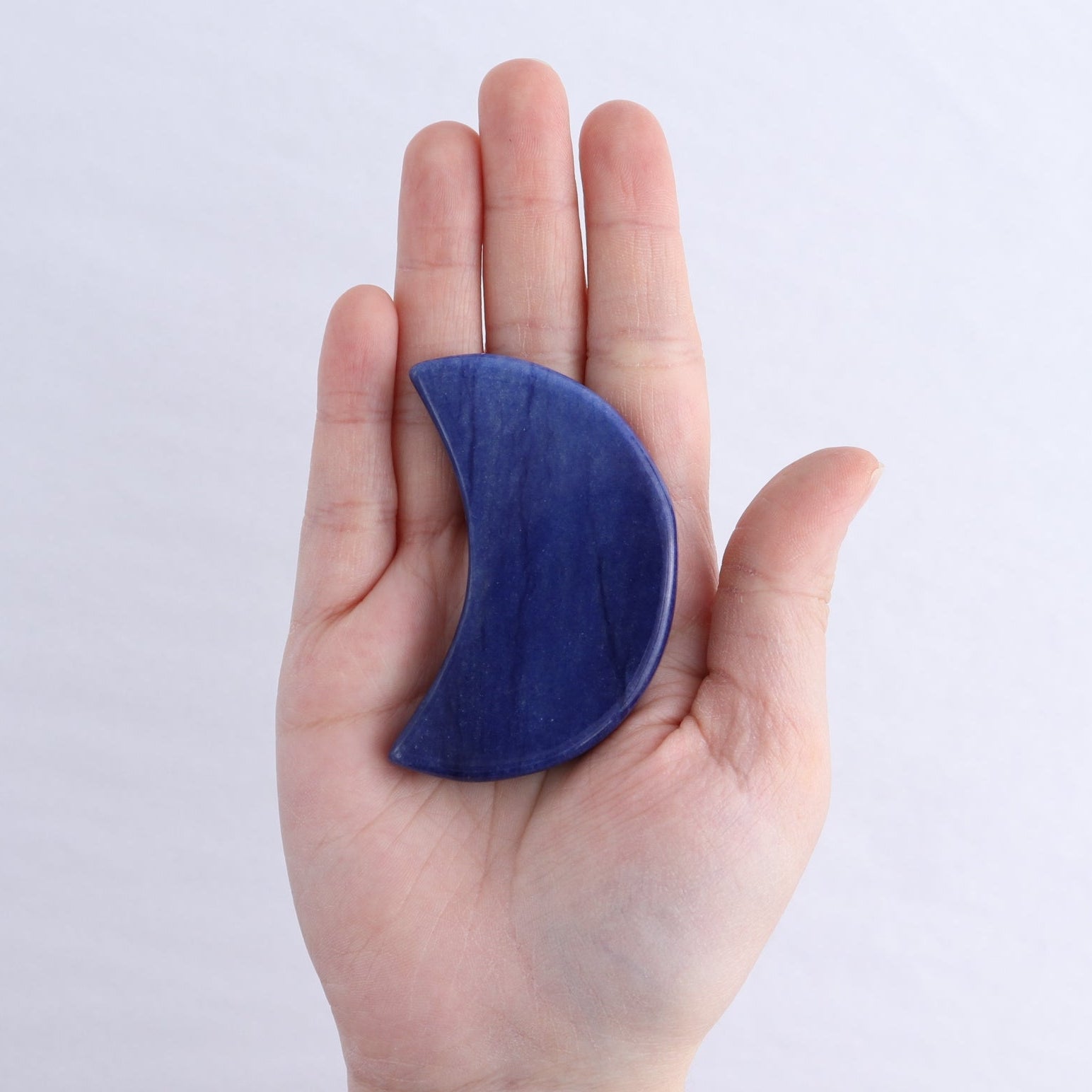 Blue Aventurine Flat Moon from Brazil - Expert Wholesale and Supplier of Wholesale Crystals & Bulk Gemstones, ["Blue Aventurine","Brazil","moons"]