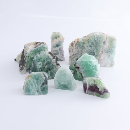 Fluorite Face Polished Set of 8 - Expert Wholesale and Supplier of Wholesale Crystals & Bulk Gemstones, ["Face Polished","Fluorite","Mexico"]