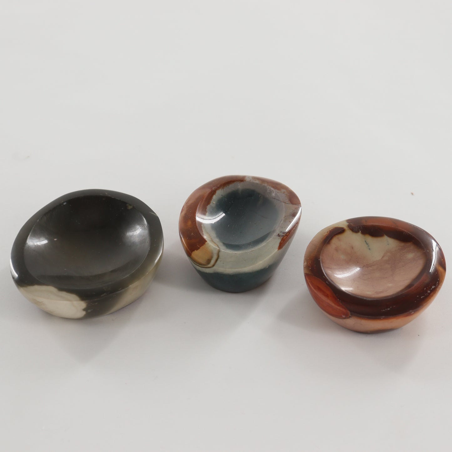 Ocean Jasper Bowls Set of 11 - Expert Wholesale and Supplier of Wholesale Crystals & Bulk Gemstones, ["Bowls","Madagascar","Ocean Jasper"]