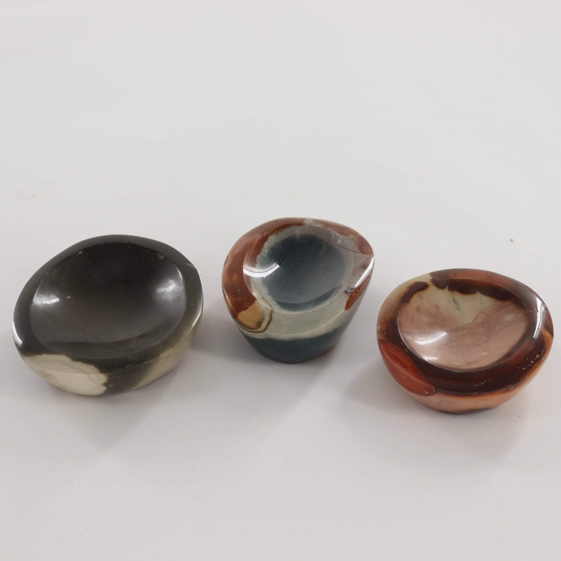 Ocean Jasper Bowls Set of 11 - Expert Wholesale and Supplier of Wholesale Crystals & Bulk Gemstones, ["Bowls","Madagascar","Ocean Jasper"]