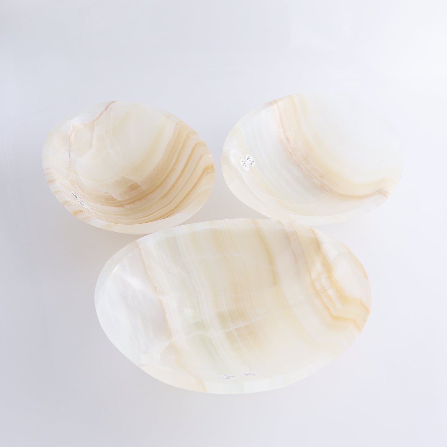 Onyx Bowl Set of 3 - Expert Wholesale and Supplier of Wholesale Crystals & Bulk Gemstones, ["Bowls","Mexico","onyx"]