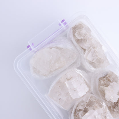 Halite Flat from Morocco - Expert Wholesale and Supplier of Wholesale Crystals & Bulk Gemstones, ["Clusters","Flats","Halite","Morocco"]