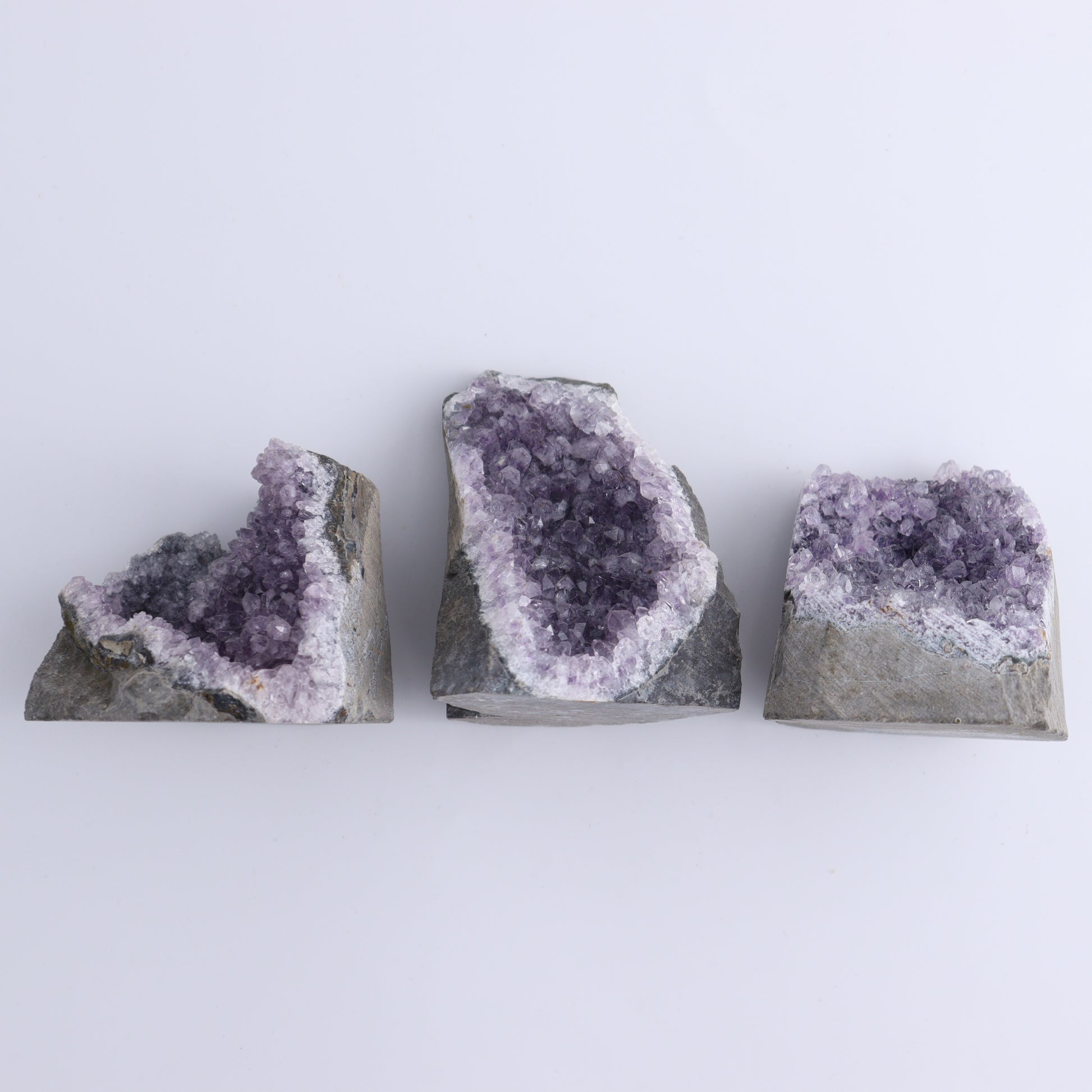 Amethyst Set of 14 - Expert Wholesale and Supplier of Wholesale Crystals & Bulk Gemstones, ["Amethyst","Freeforms"]