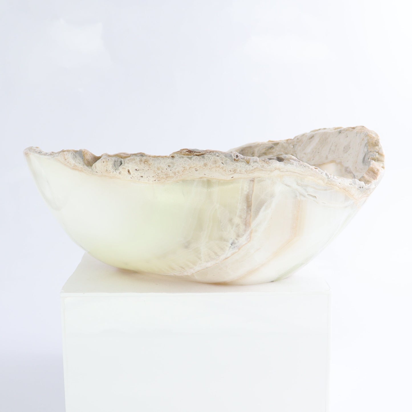 Mexican Onyx/Calcite Bowl - Expert Wholesale and Supplier of Wholesale Crystals & Bulk Gemstones, ["Bowls","Calcite","Mexico","onyx"]