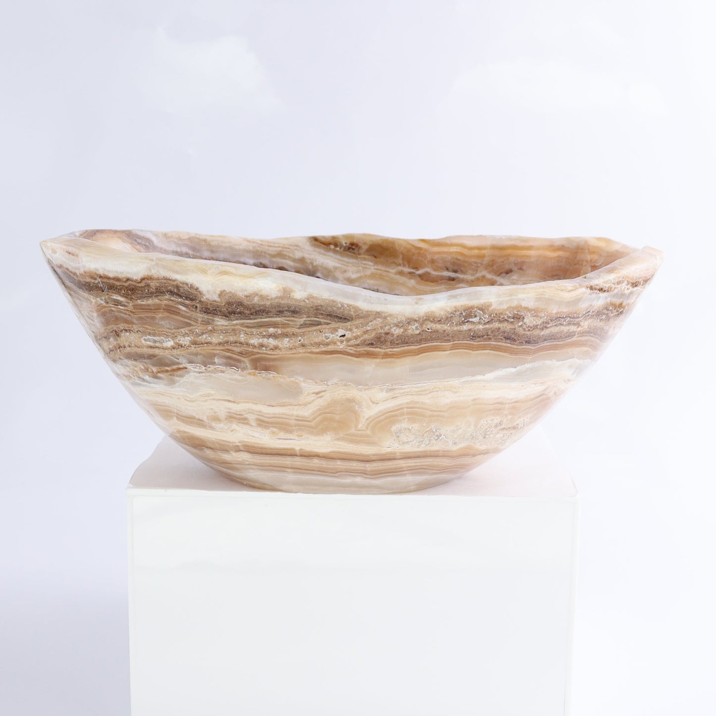 Mexican Onyx/Calcite Bowl - Expert Wholesale and Supplier of Wholesale Crystals & Bulk Gemstones, ["Bowls","Calcite","Mexico","onyx"]