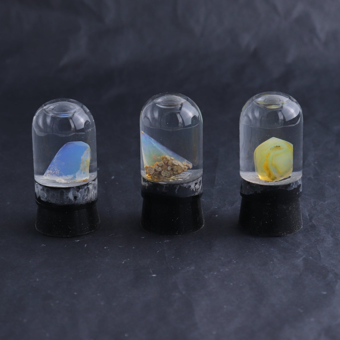 Ethiopian Opal Rough in Water Set of 3