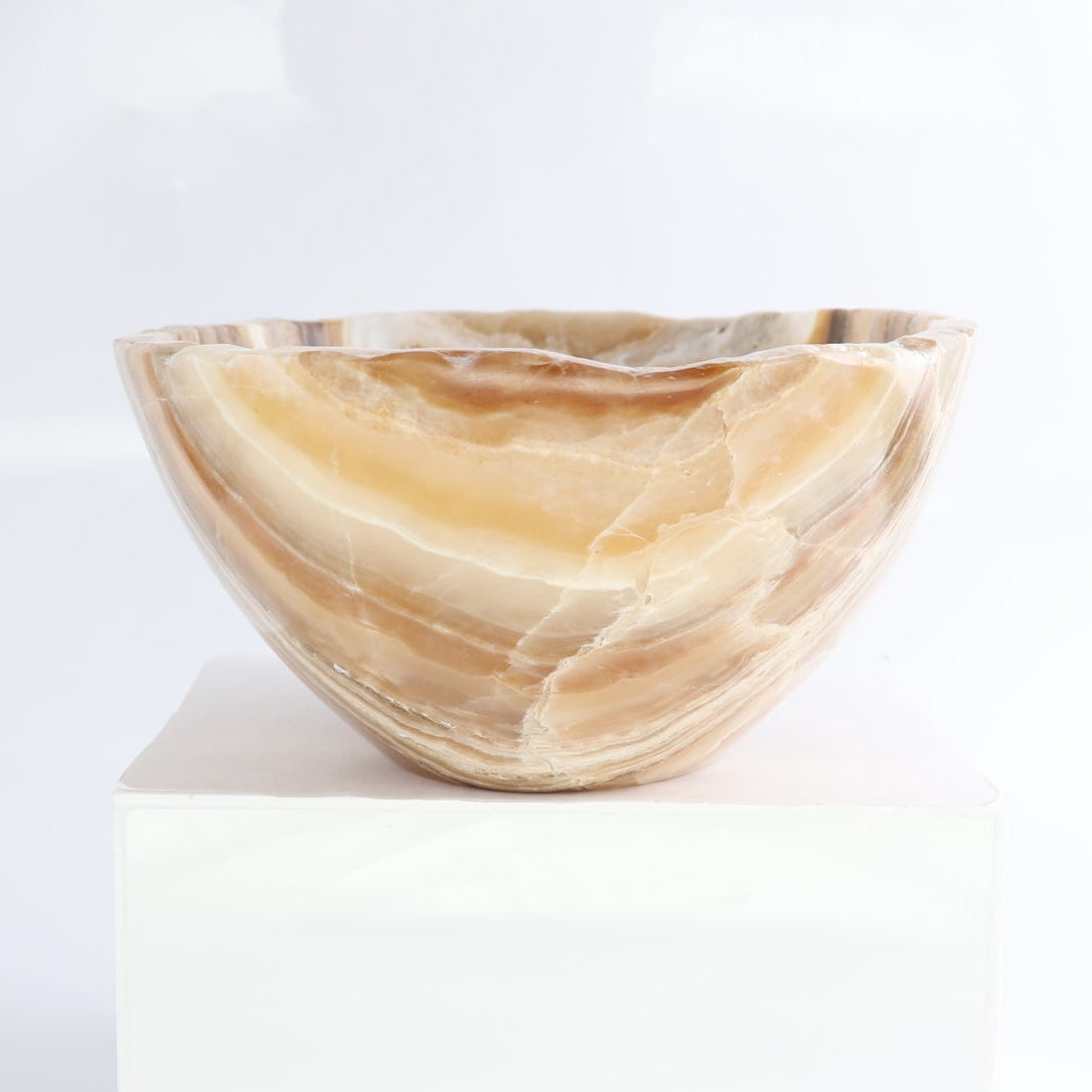 Mexican Onyx/Calcite Bowl