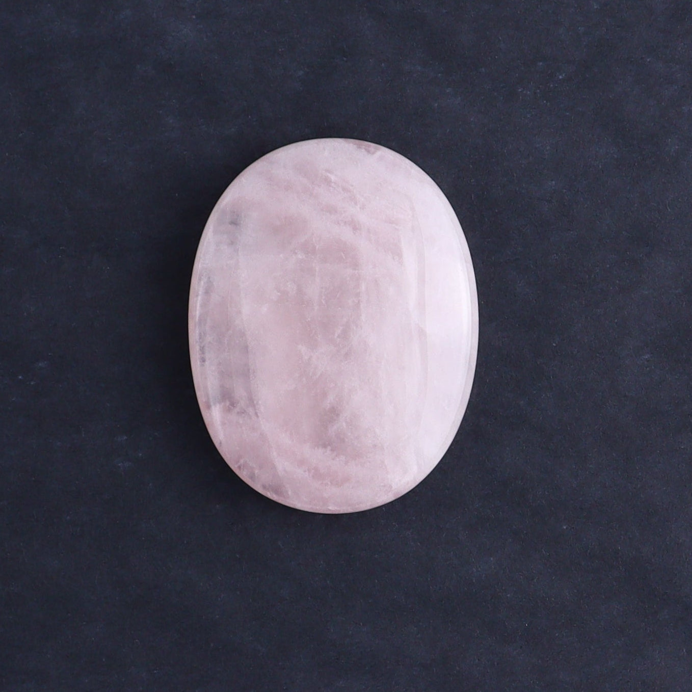 One Rose Quartz Flat Palm Stone - Expert Wholesale and Supplier of Wholesale Crystals & Bulk Gemstones, ["Palm Stones","Rose Quartz"]