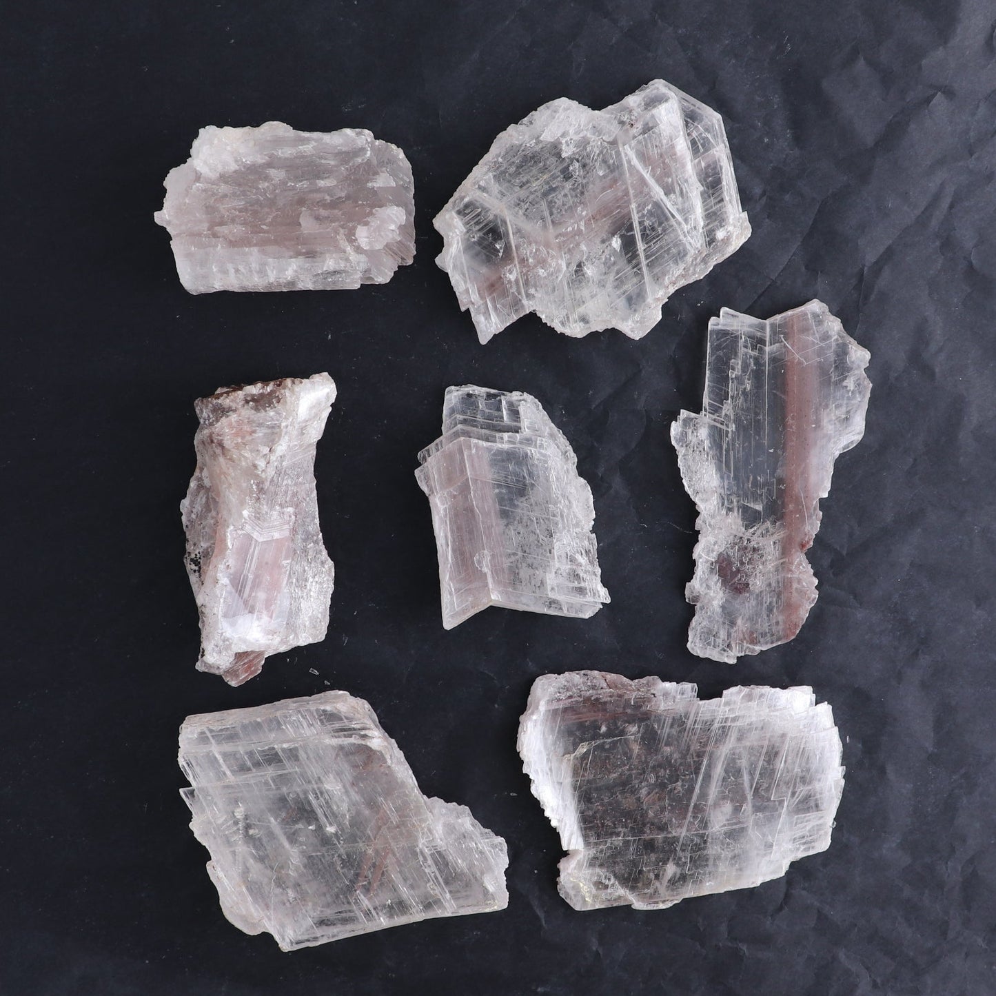 Selenite Slices Set of 7
