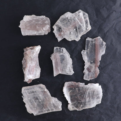 Selenite Slices Set of 7