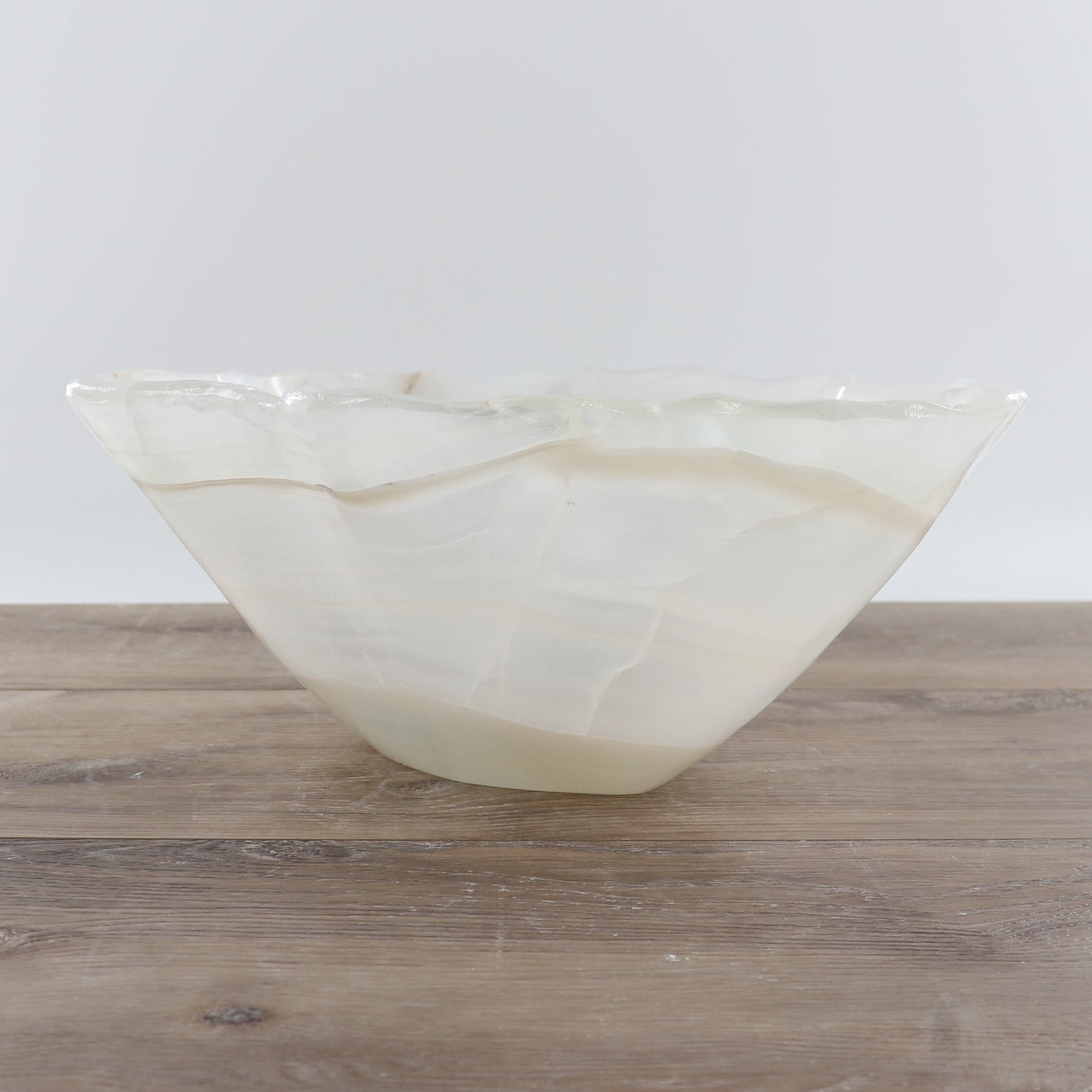Mexican Onyx/Calcite Bowl 15"