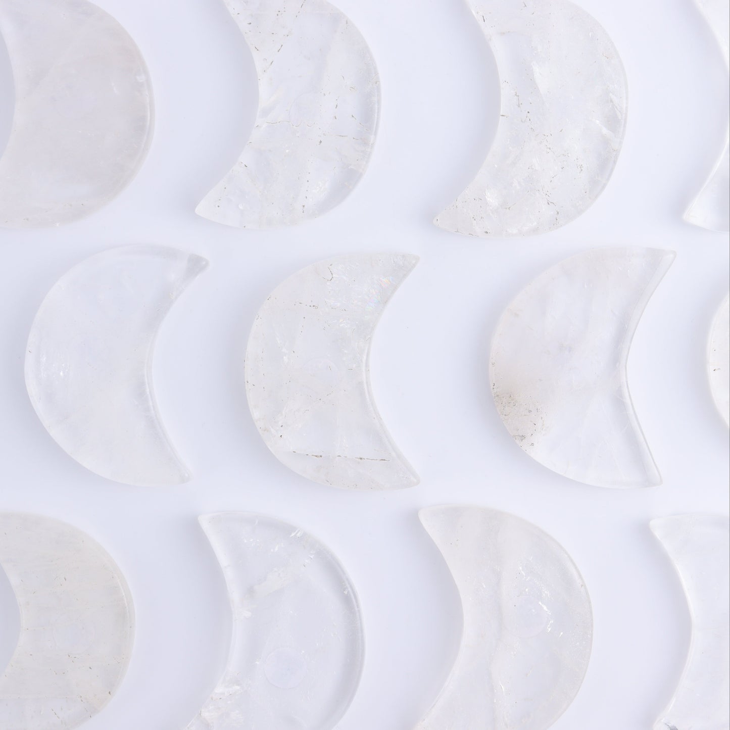 One Quartz Flat Moon from Brazil - Expert Wholesale and Supplier of Wholesale Crystals & Bulk Gemstones, ["Brazil","moons","Quartz"]