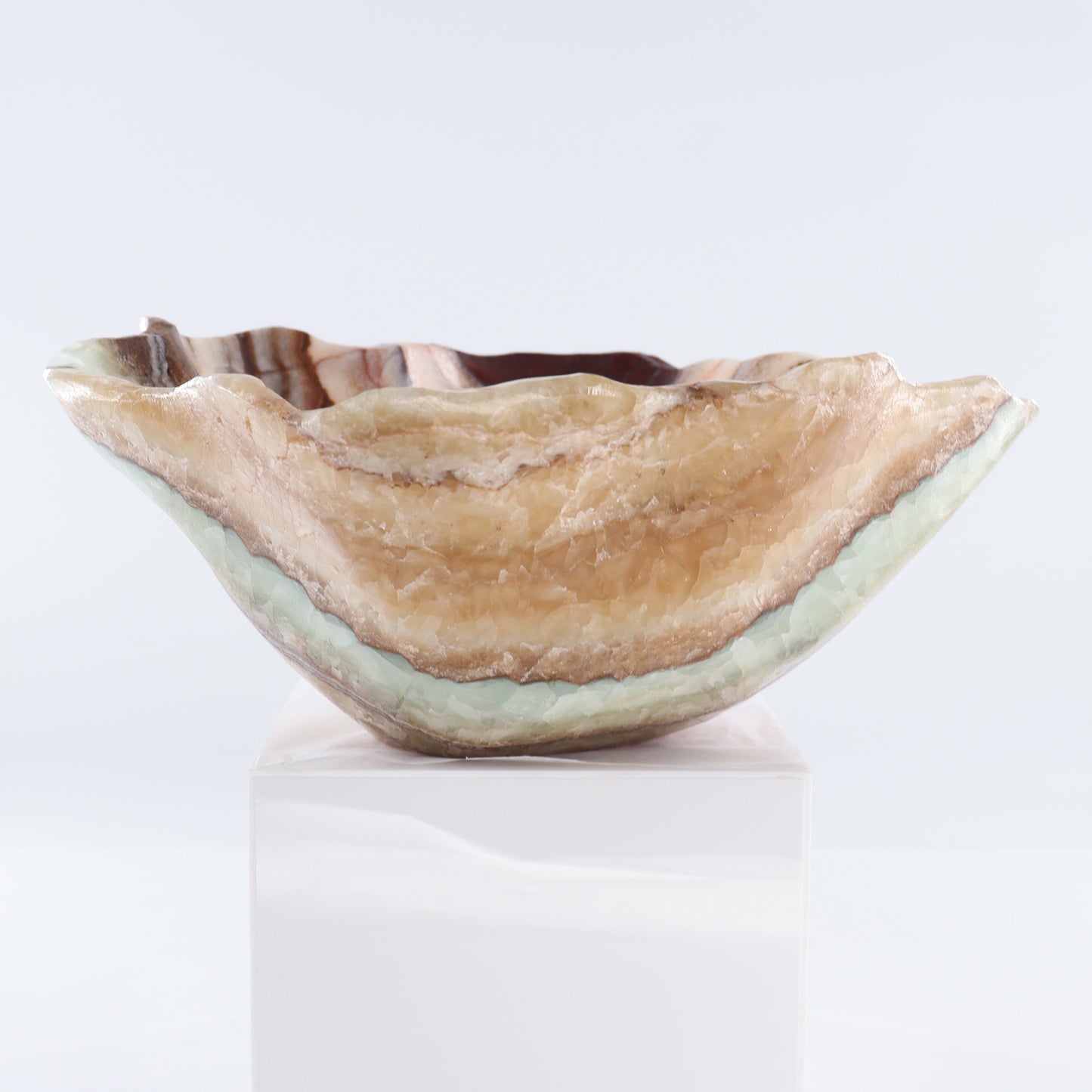 Mexican Onyx/Calcite Bowl - Expert Wholesale and Supplier of Wholesale Crystals & Bulk Gemstones, ["Bowls","Calcite","Mexico","onyx"]
