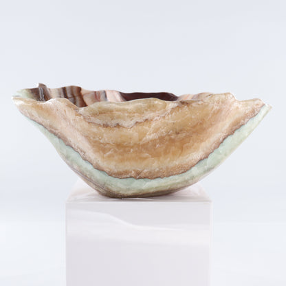 Mexican Onyx/Calcite Bowl - Expert Wholesale and Supplier of Wholesale Crystals & Bulk Gemstones, ["Bowls","Calcite","Mexico","onyx"]