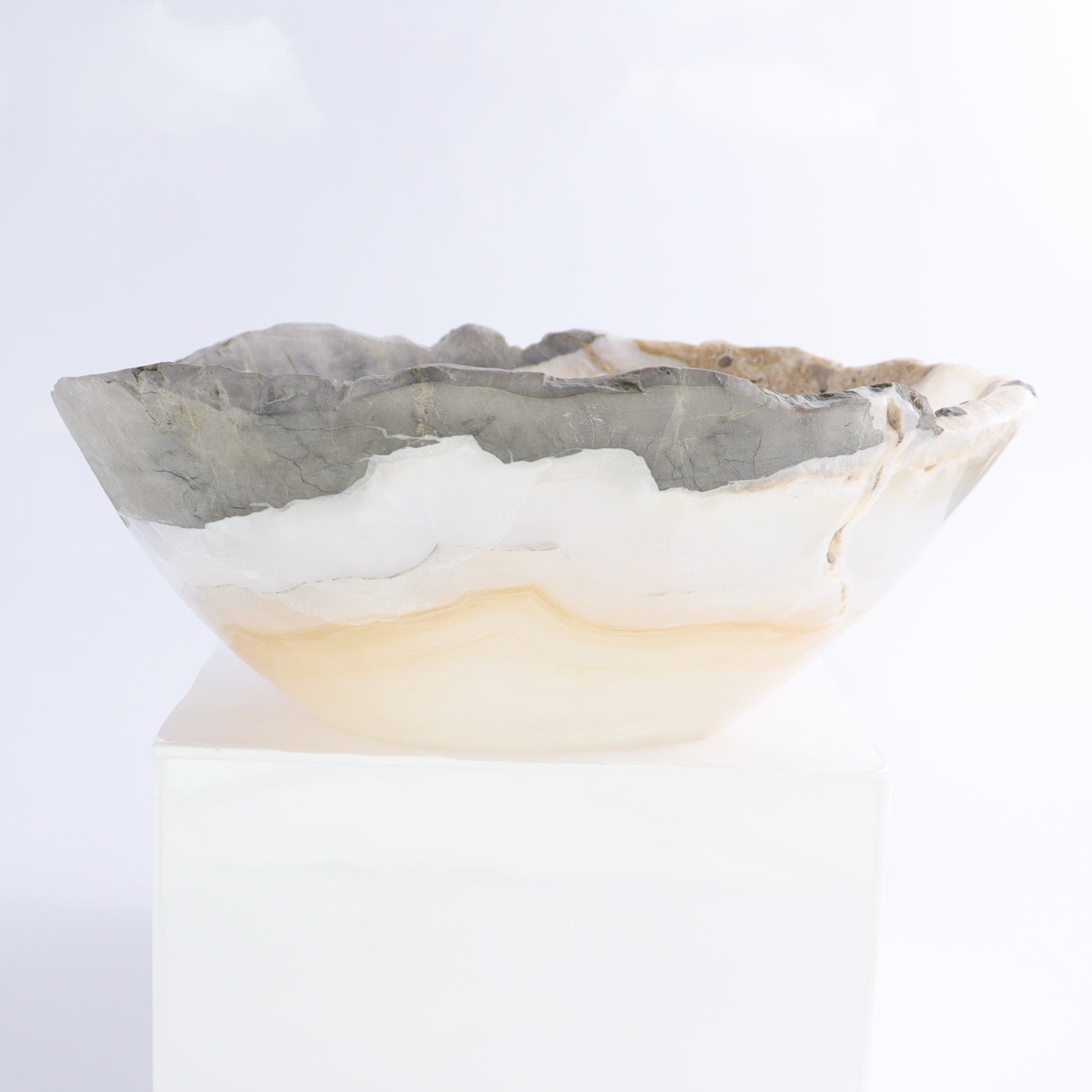 Mexican Onyx/Calcite Bowl - Expert Wholesale and Supplier of Wholesale Crystals & Bulk Gemstones, ["Bowls","Calcite","Mexico","onyx"]