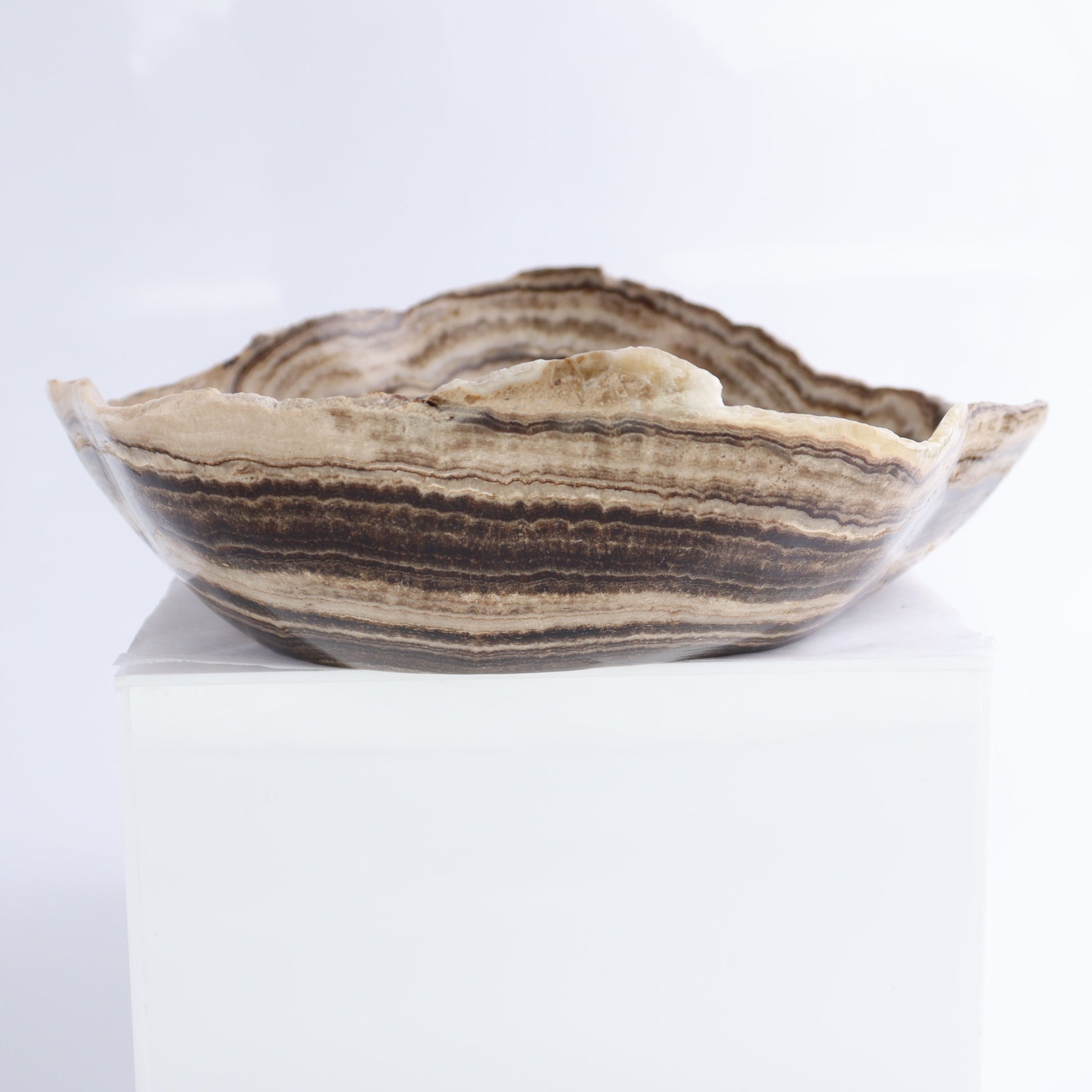 Mexican Onyx/Calcite Bowl - Expert Wholesale and Supplier of Wholesale Crystals & Bulk Gemstones, ["Bowls","Calcite","Mexico","onyx"]