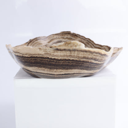 Mexican Onyx/Calcite Bowl - Expert Wholesale and Supplier of Wholesale Crystals & Bulk Gemstones, ["Bowls","Calcite","Mexico","onyx"]