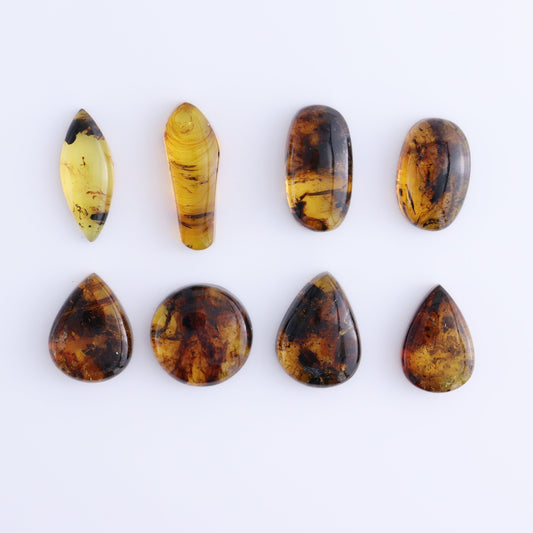 Chiapas Mexico Amber Cabs Set of 8