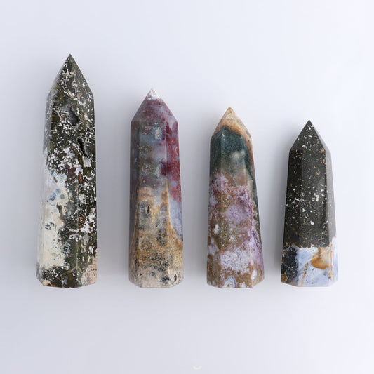 Ocean Jasper Towers Set of 4