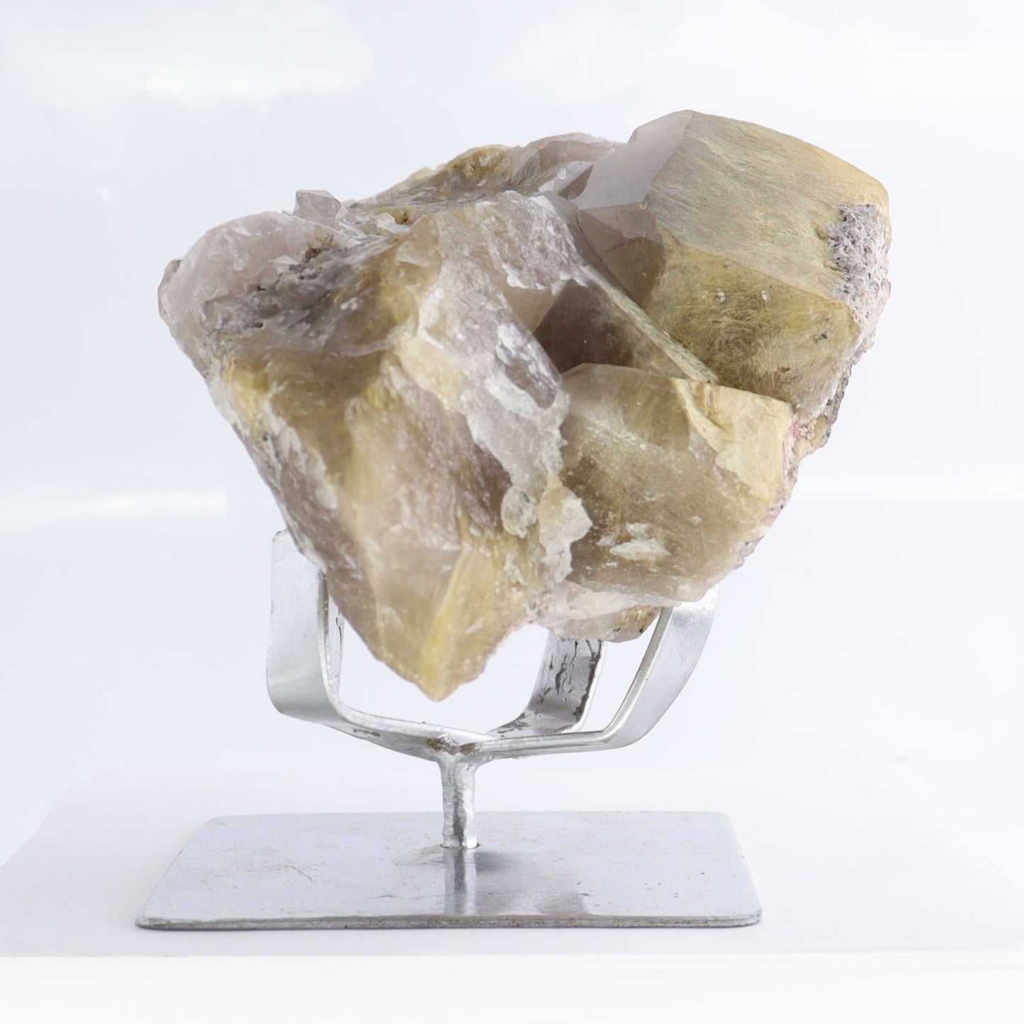 Rutiled Quartz Cluster with Stand - Expert Wholesale and Supplier of Wholesale Crystals & Bulk Gemstones, ["cluster","Clusters","Quartz","Rutiled Quartz"]