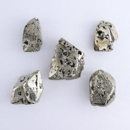 Pyrite Freeforms Set of 5 - Expert Wholesale and Supplier of Wholesale Crystals & Bulk Gemstones, ["Freeform","Freeforms","Peru","Pyrite"]