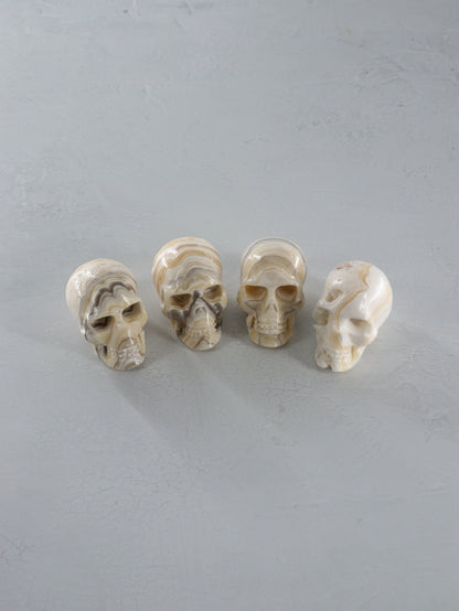 Onyx Skulls Set of 4 - Expert Wholesale and Supplier of Wholesale Crystals & Bulk Gemstones, []