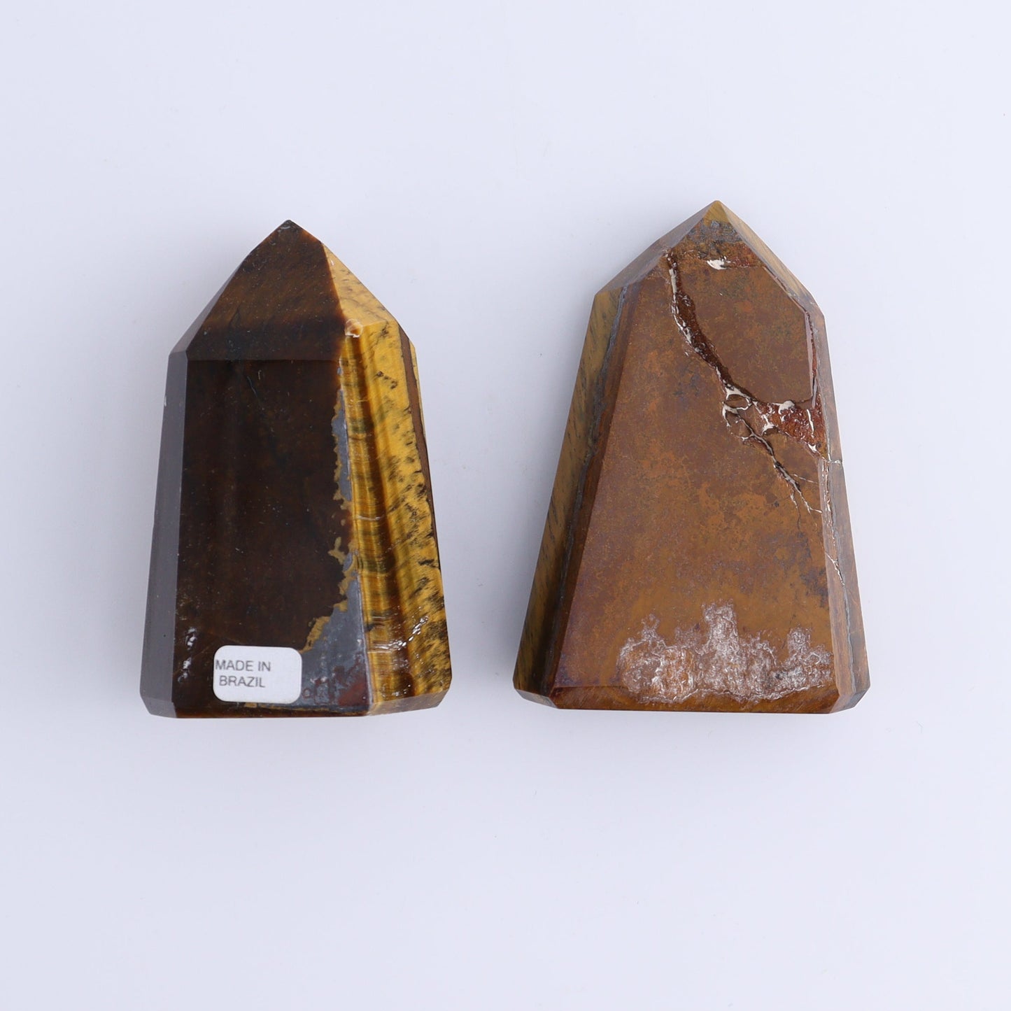 Tiger Eye Towers Set of 6 - Expert Wholesale and Supplier of Wholesale Crystals & Bulk Gemstones, ["Brazil","close_70","Tiger Eye","Towers"]