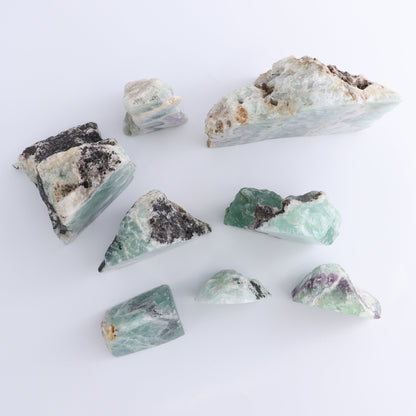 Fluorite Face Polished Set of 8 - Expert Wholesale and Supplier of Wholesale Crystals & Bulk Gemstones, ["Face Polished","Fluorite","Mexico"]