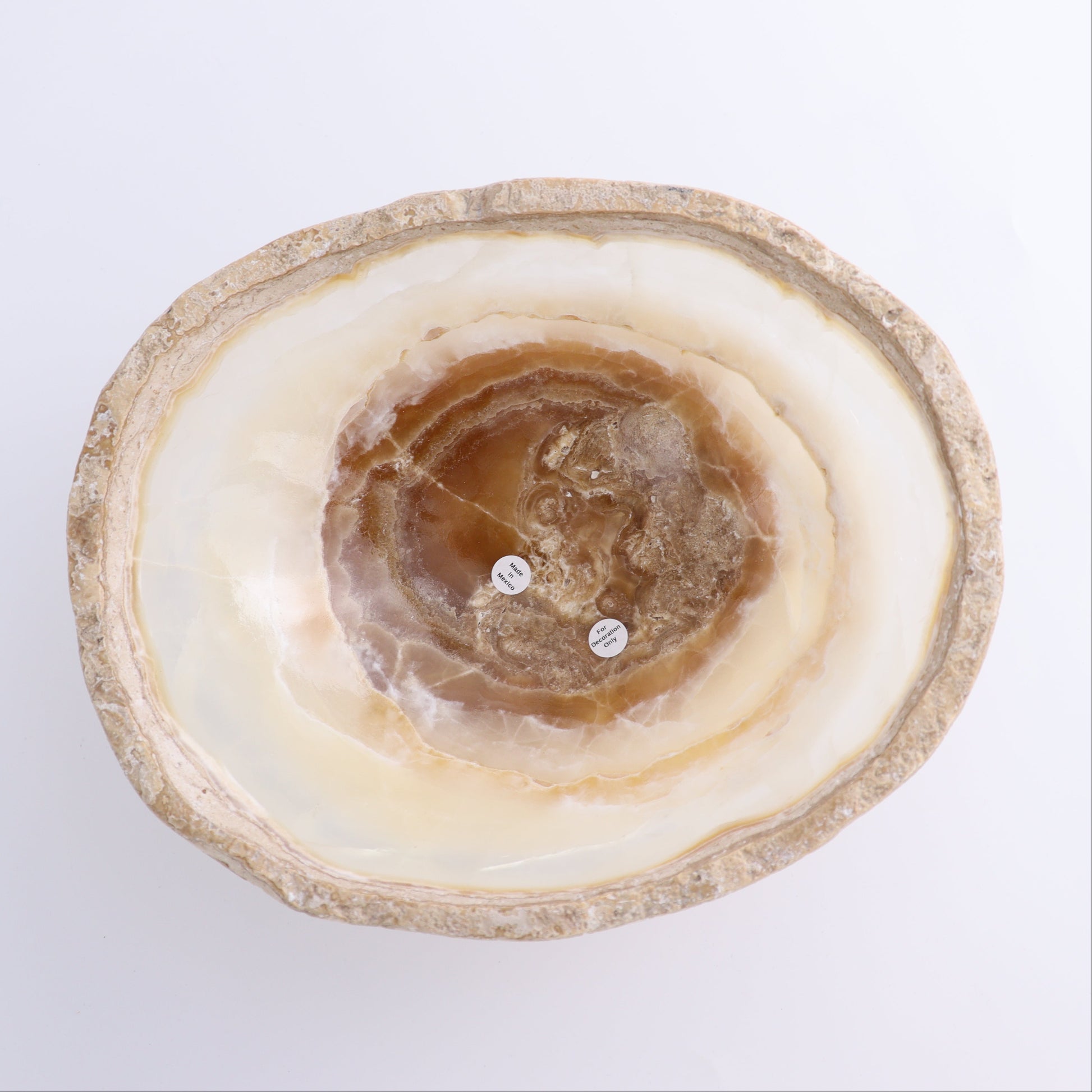 Mexican Onyx/Calcite Bowl - Expert Wholesale and Supplier of Wholesale Crystals & Bulk Gemstones, ["Bowls","Calcite","Mexico","onyx"]