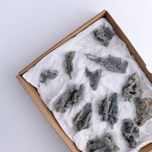 Chalcedony Flat of 12