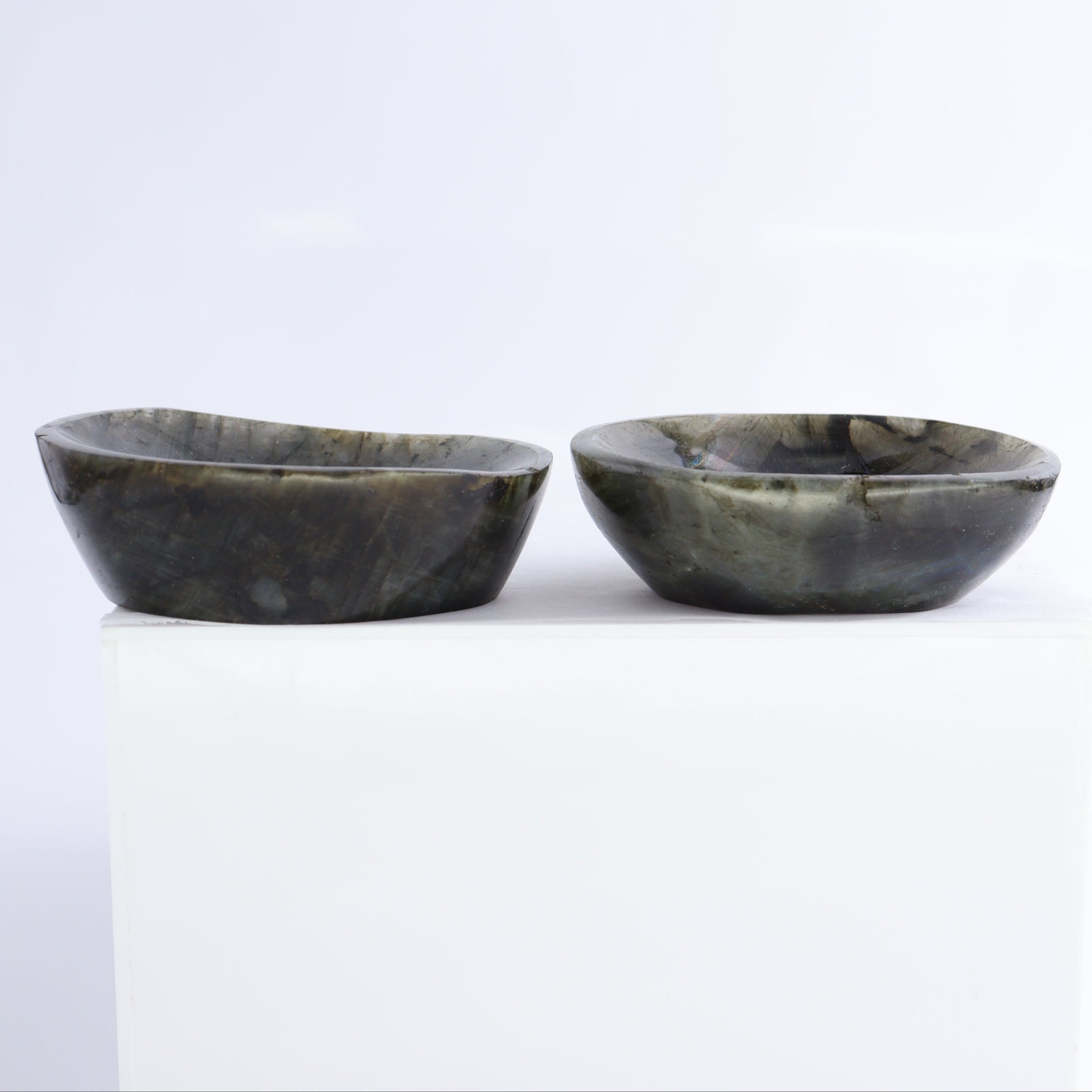 Labradorite Bowls Set of 10 - Expert Wholesale and Supplier of Wholesale Crystals & Bulk Gemstones, ["Bowls","Labradorite","Madagascar"]