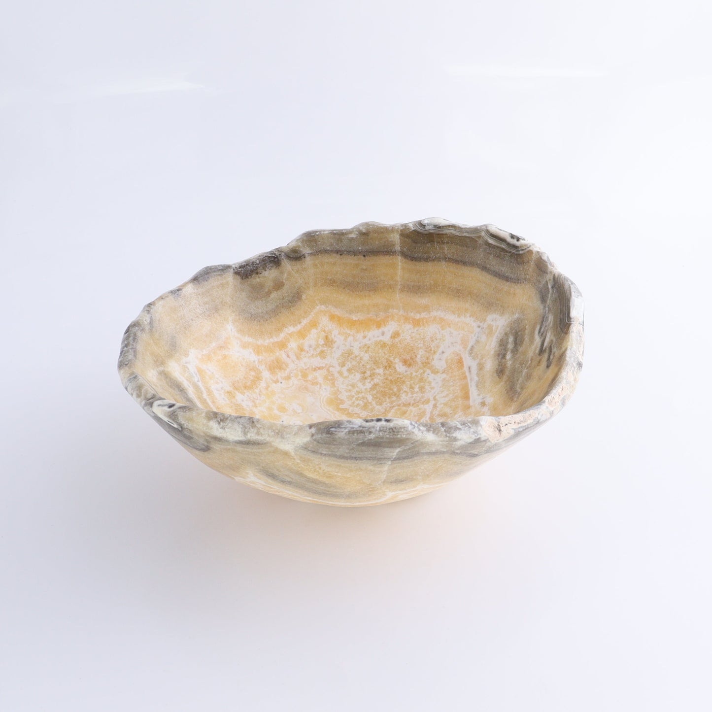 Mexican Onyx/Calcite Bowl - Expert Wholesale and Supplier of Wholesale Crystals & Bulk Gemstones, ["Bowls","Calcite","Mexico","onyx"]