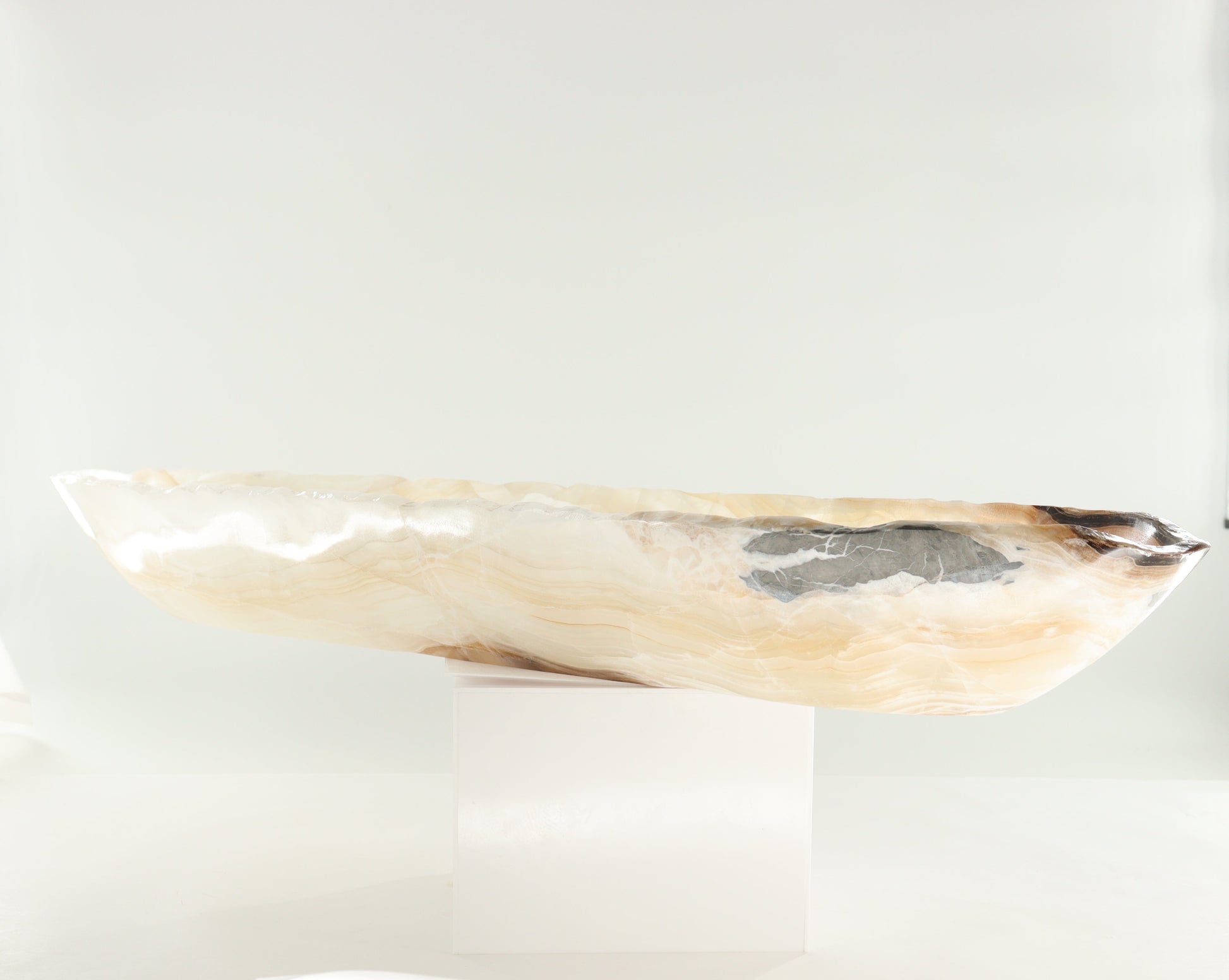 Onyx Canoe Bowl - Expert Wholesale and Supplier of Wholesale Crystals & Bulk Gemstones, ["Bowls","canoe","Mexico","onyx"]
