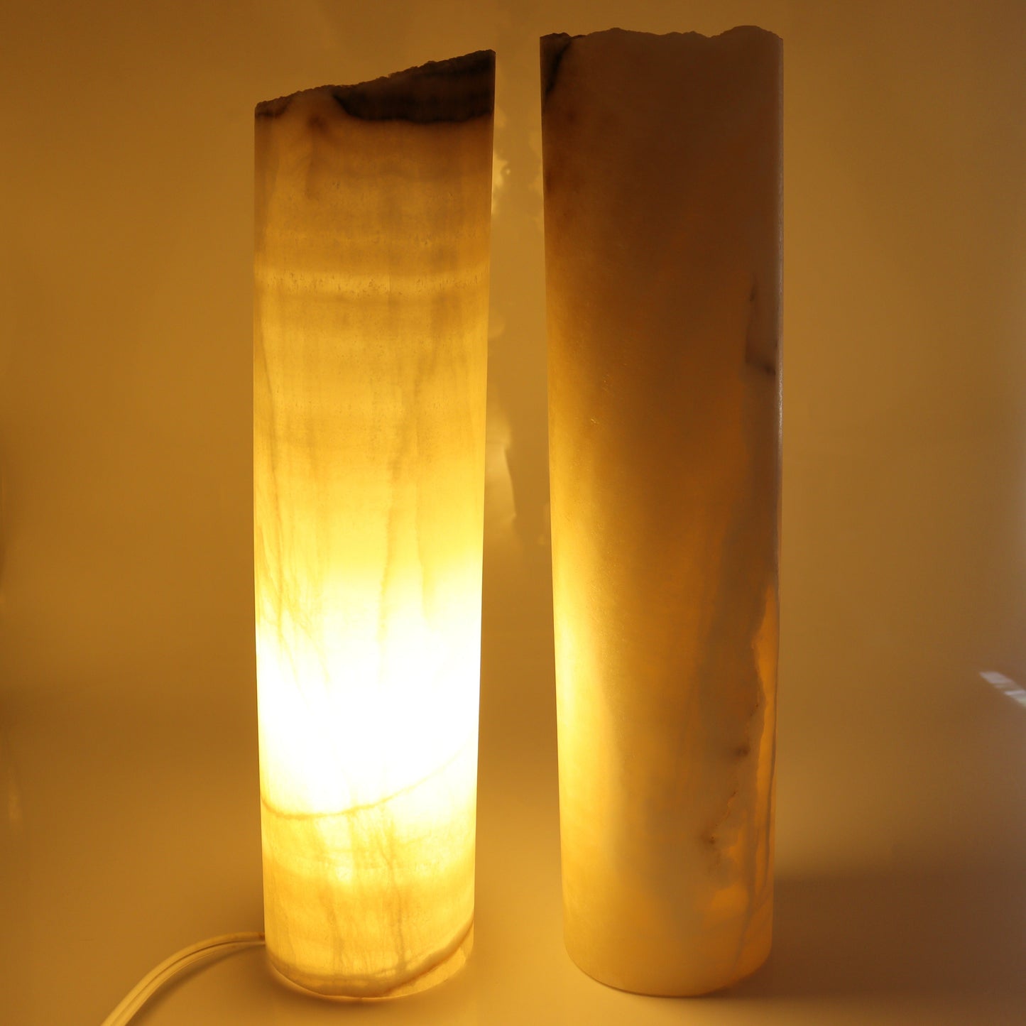 Onyx Lamps Set of 2 - Expert Wholesale and Supplier of Wholesale Crystals & Bulk Gemstones, ["Lamps","Mexico","onyx"]