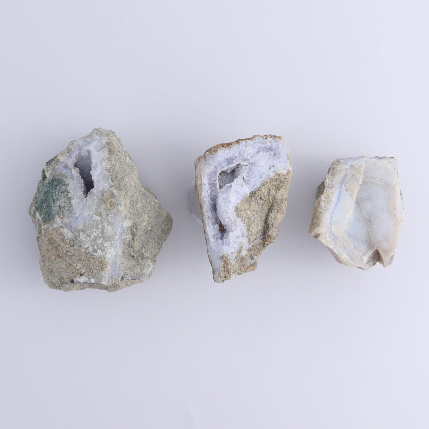 Blue Lace Agate Freeforms Set of 12