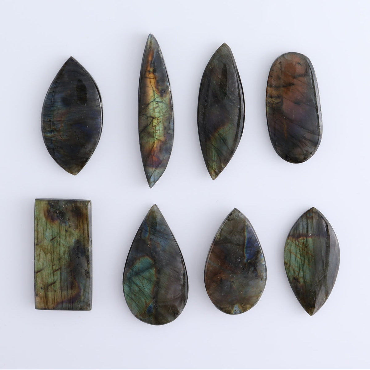 Labradorite Cabs Set of 8