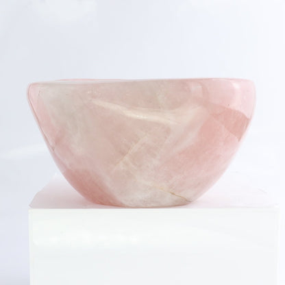 Rose Quartz Bowl 8"