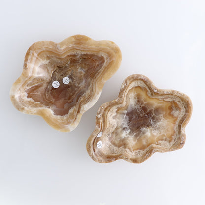 One Small Bowl Mexican Onyx/Calcite Honey