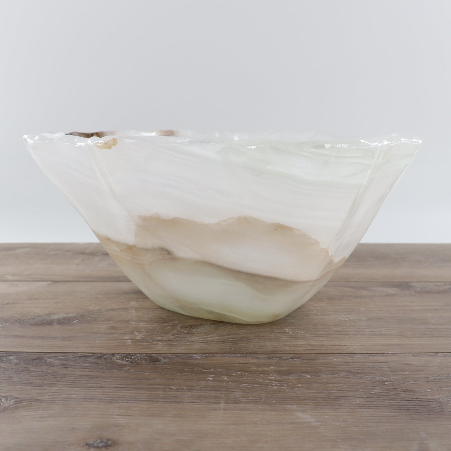 Mexican Onyx/Calcite Bowl 16"