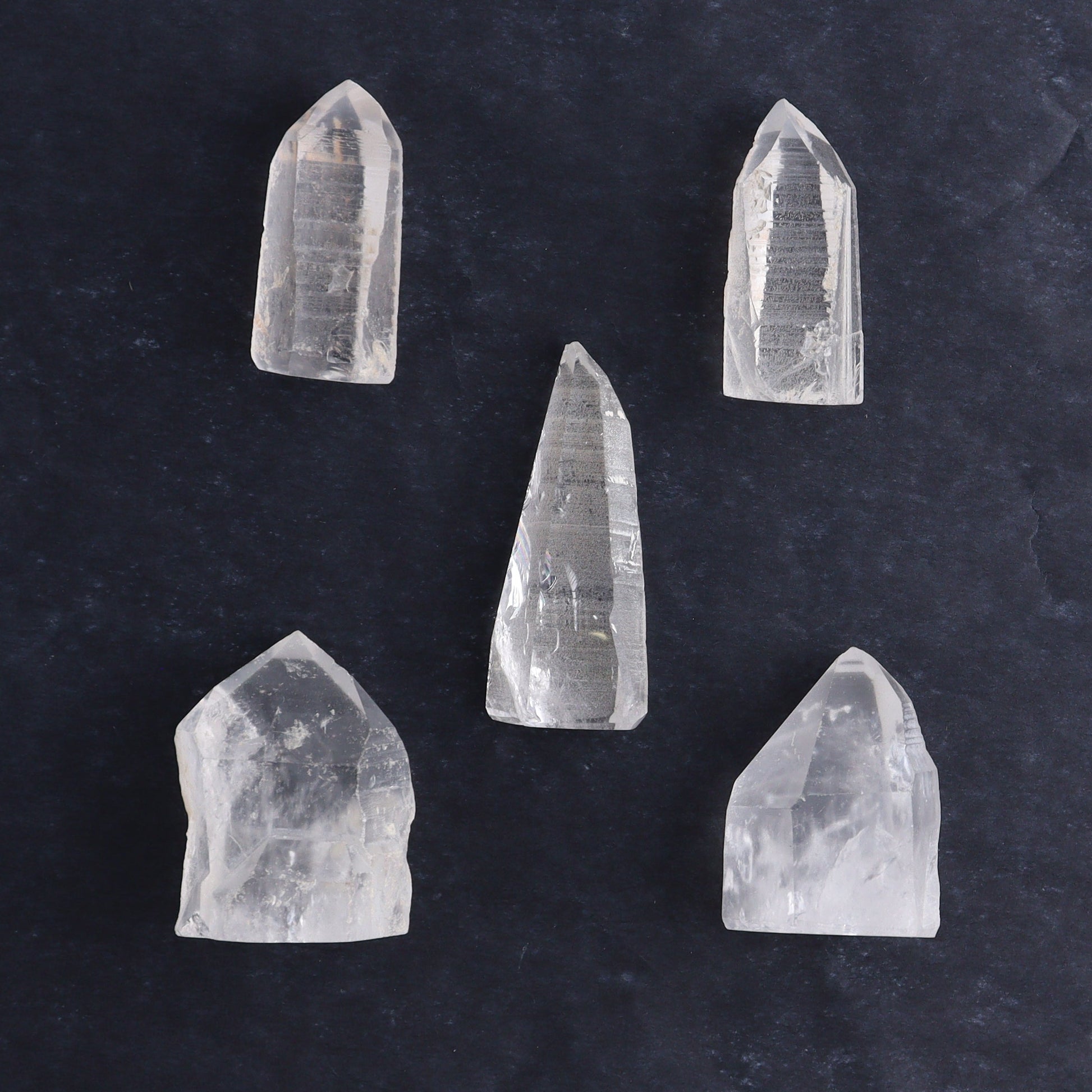 Lemurian Cut Bases Set of 15 - Expert Wholesale and Supplier of Wholesale Crystals & Bulk Gemstones, ["Brazil","Cut Base","Lemurian"]