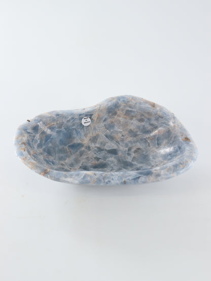 Blue Calcite Bowls Set of 3 - Expert Supplier of Wholesale Crystals & Bulk Gemstones