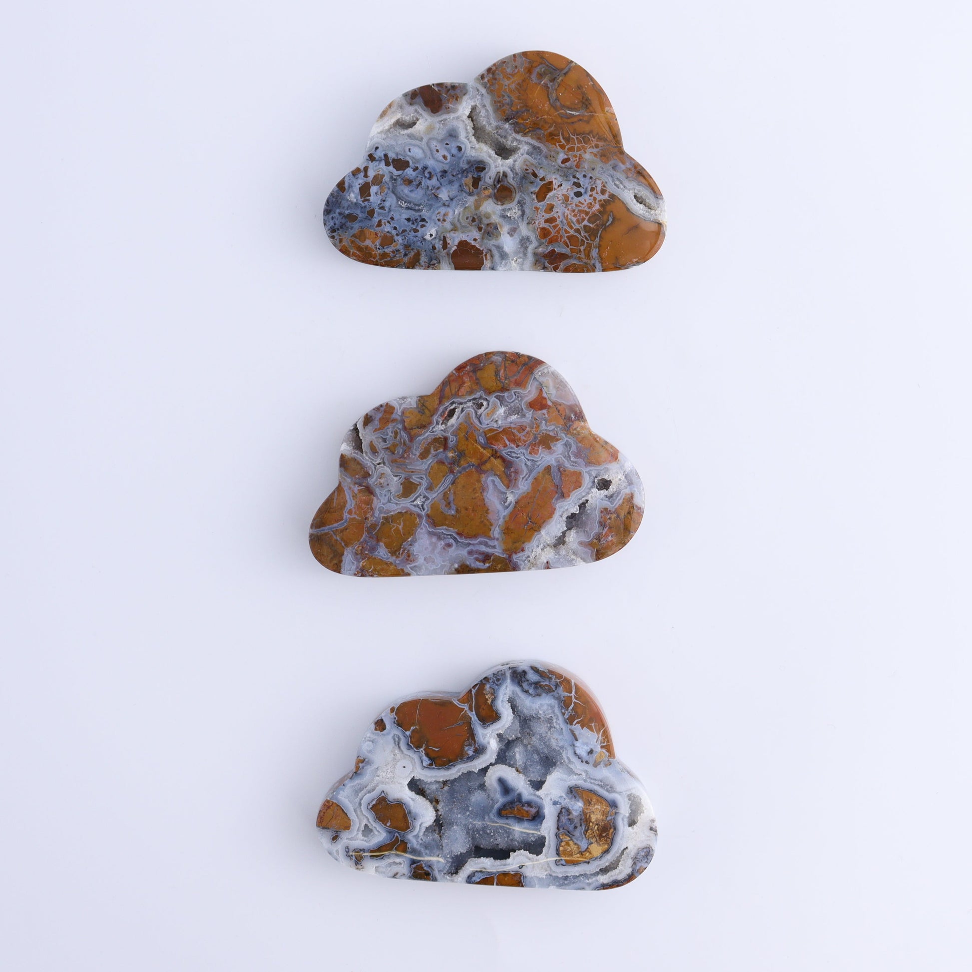 Brecciated Jasper Clouds Set of 10 - Expert Wholesale and Supplier of Wholesale Crystals & Bulk Gemstones, ["Brecciated Jasper","Clouds","Indonesia"]