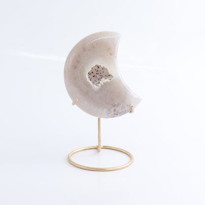 Agate Moons with Stand Set of 5 - Expert Wholesale and Supplier of Wholesale Crystals & Bulk Gemstones, ["Agate","Brazil","moons"]