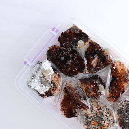 Cerussite Barite from Morocco Flat