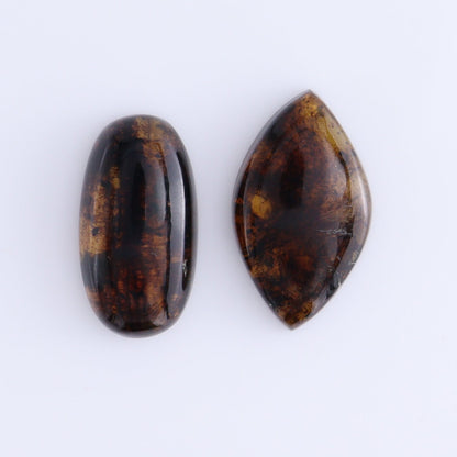 Chiapas Mexico Amber Cabs Set of 8 - Expert Wholesale and Supplier of Wholesale Crystals & Bulk Gemstones, ["Amber","Cabs","Chiapas Amber","Mexico"]