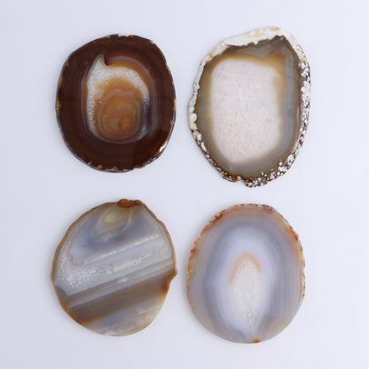 Agate Slices Set of 8 - Expert Wholesale and Supplier of Wholesale Crystals & Bulk Gemstones, ["Agate","Slices and Slabs"]