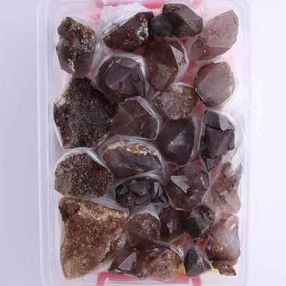 Quartz Hematite Inclusions Flat from Morocco - Expert Wholesale and Supplier of Wholesale Crystals & Bulk Gemstones, ["Flats","Hematite","Morocco","Quartz","Quartz Hematite"]