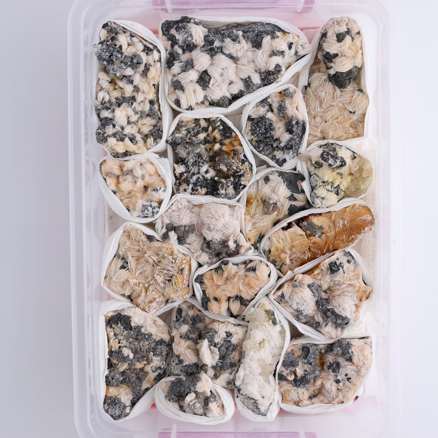 Cerussite Barite from Morocco Flat - Expert Wholesale and Supplier of Wholesale Crystals & Bulk Gemstones, ["Cerussite Barite","Flats","Morocco"]