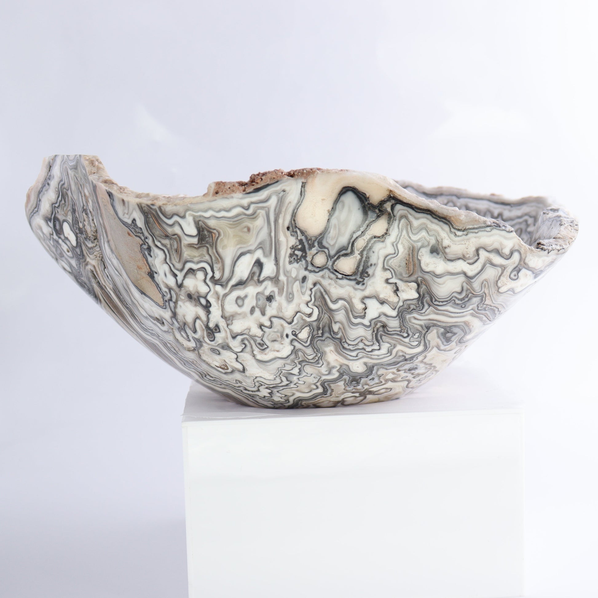 Mexican Onyx/Calcite Bowl - Expert Wholesale and Supplier of Wholesale Crystals & Bulk Gemstones, ["Bowls","Calcite","Mexico","onyx"]