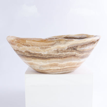 Mexican Onyx/Calcite Bowl - Expert Wholesale and Supplier of Wholesale Crystals & Bulk Gemstones, ["Bowls","Calcite","Mexico","onyx"]